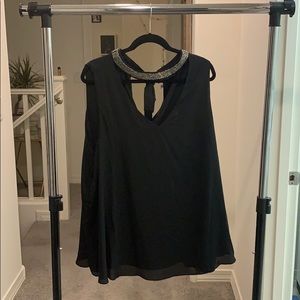 Torrid Collared Sleeveless Blouse